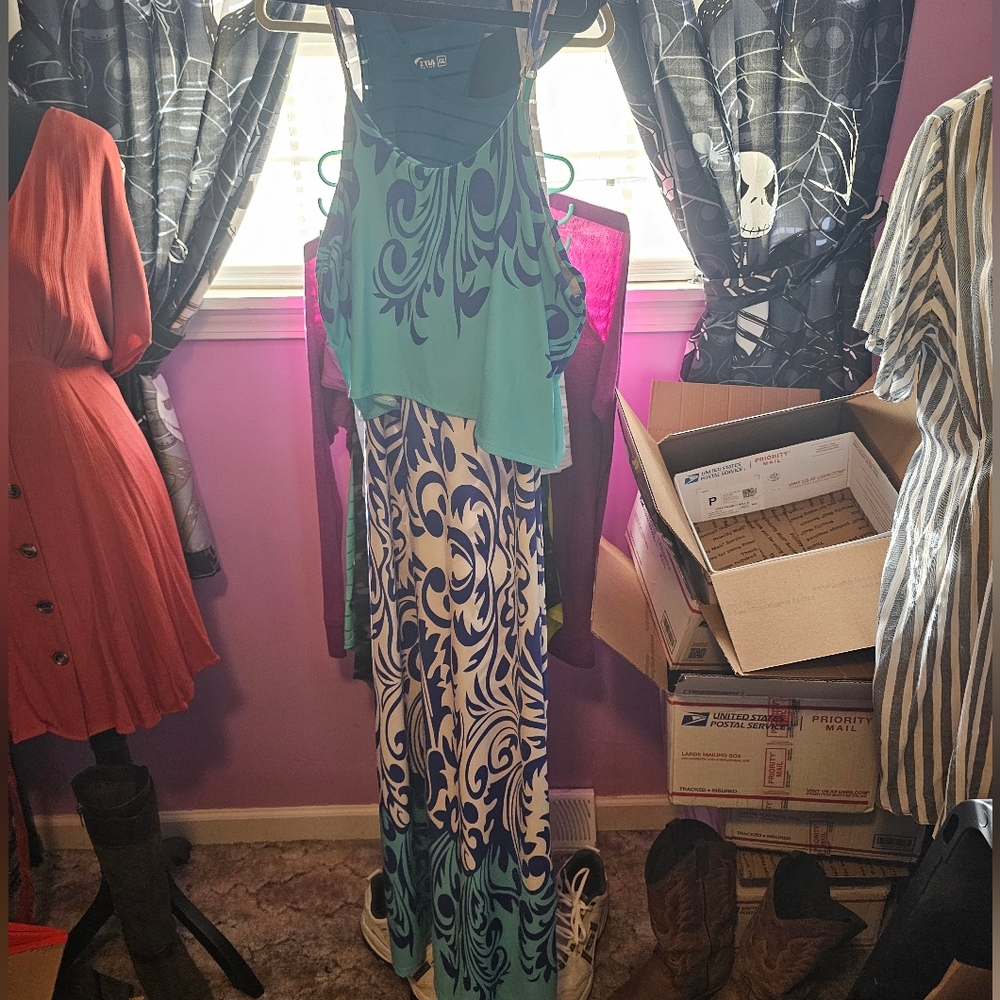 Bella Berry Beautiful Maxi Sun Dress